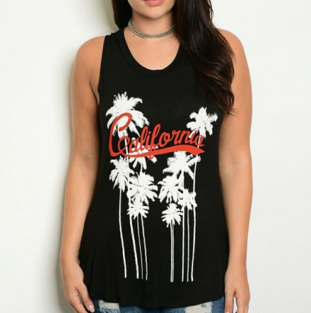 Women's California Graphic Tank!!!